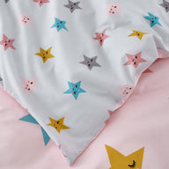 Duvet Cover Set for Cotbed Happy Stars