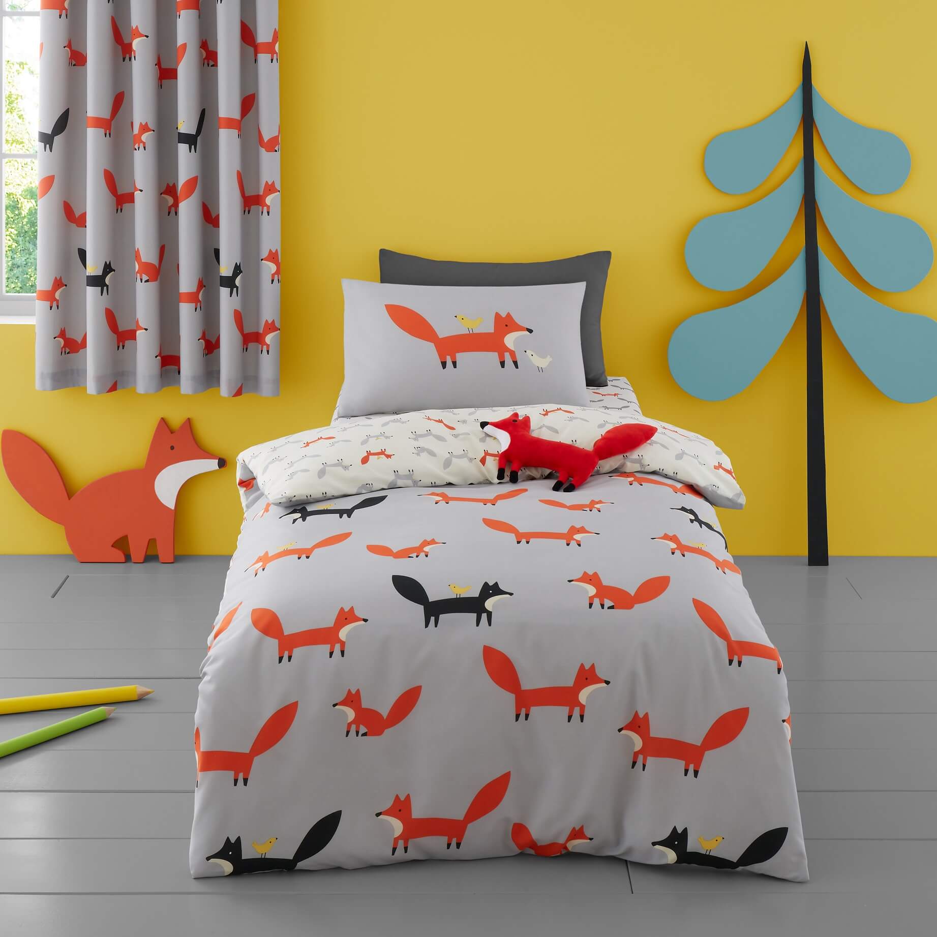 Pencil Pleat Curtains Mister Fox