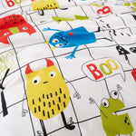 Duvet Cover Set for Cotbed Monster Mob - Duvet Cover - Cosatto Store