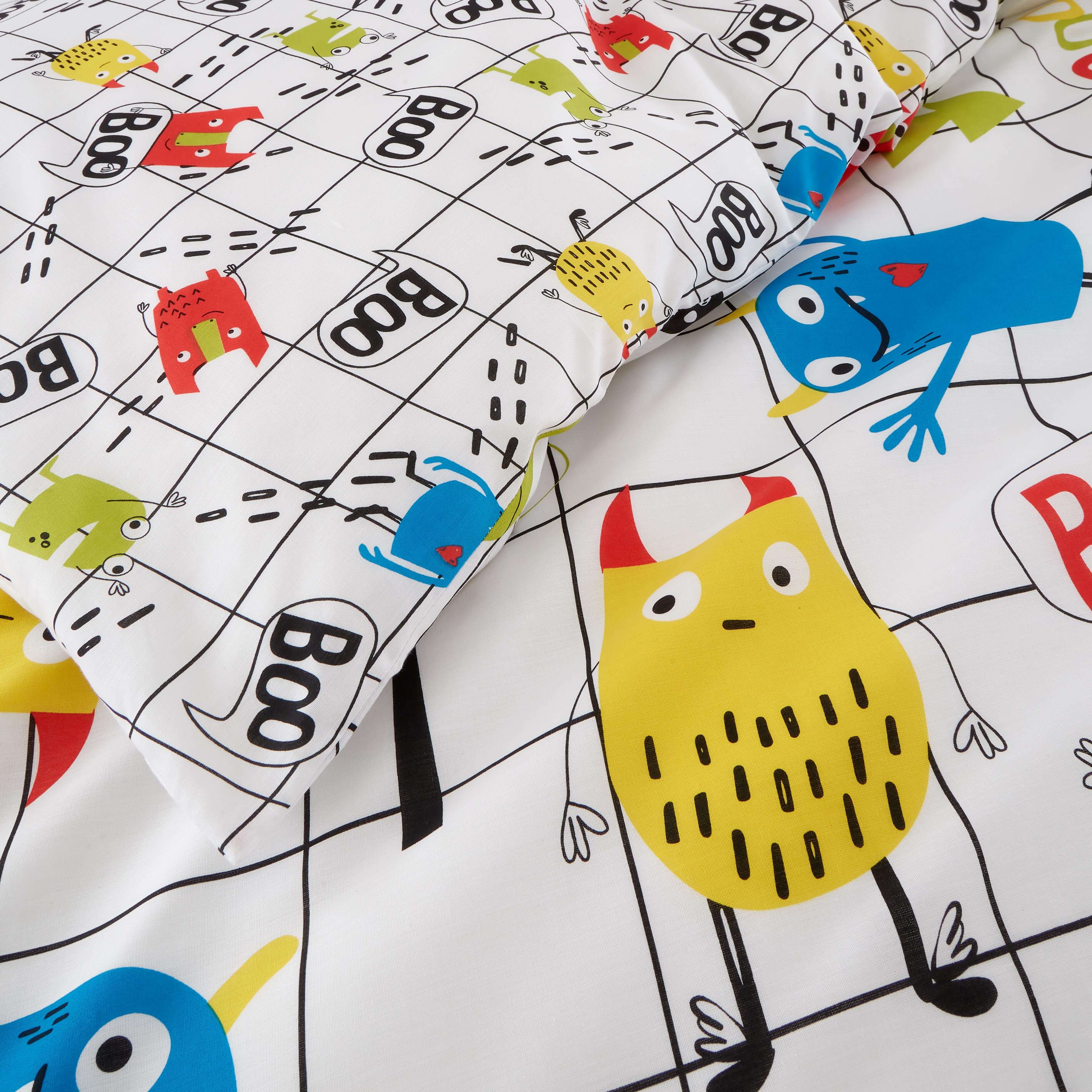 Duvet Cover Set for Single Monster Mob