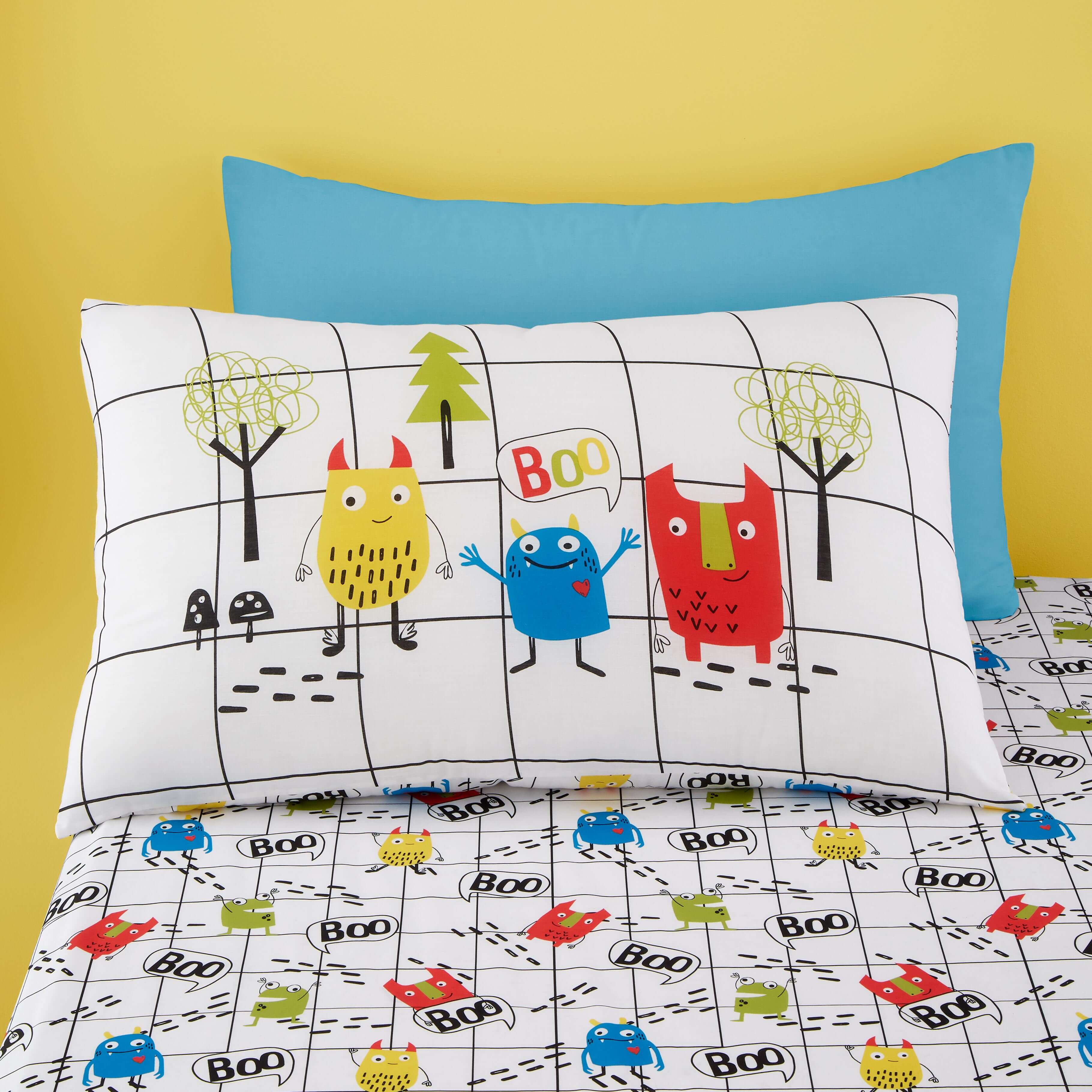 Duvet Cover Set for Single Monster Mob