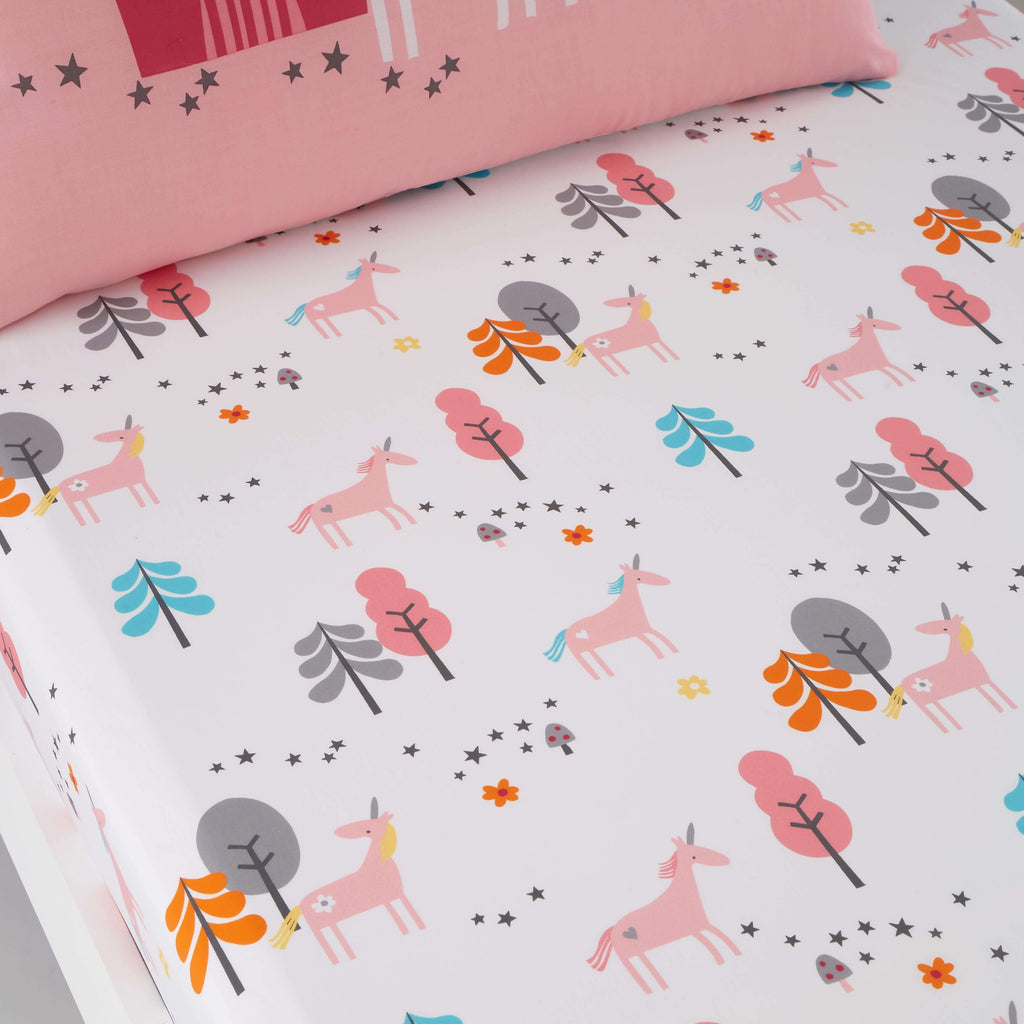 Fitted Bed Sheets Cot Unicornland Cosatto Store