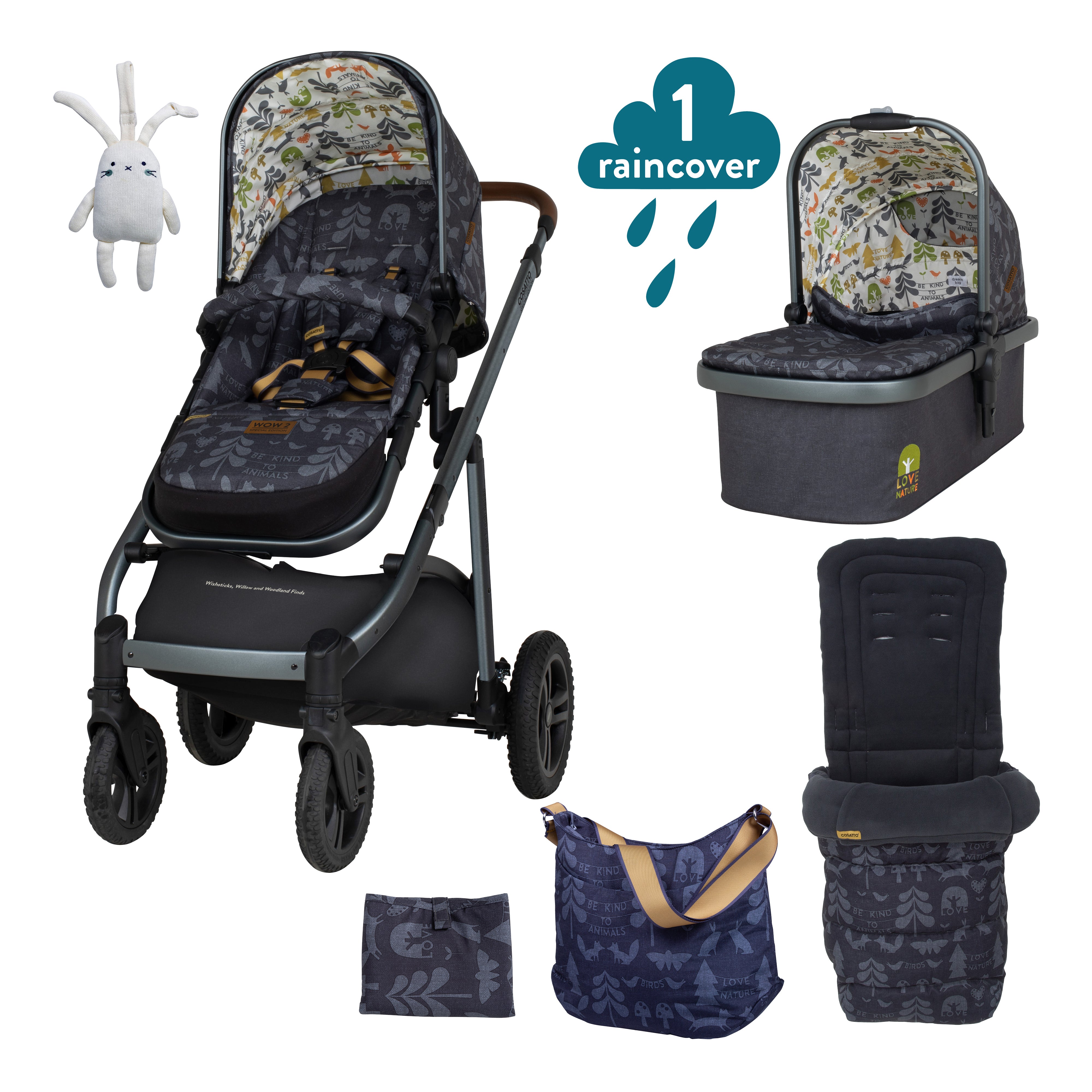 Cosatto wow pram and pushchair Clearance