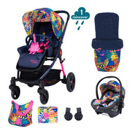Wowee Pushchair Car Seat Accessory Bundle Club Tropicana