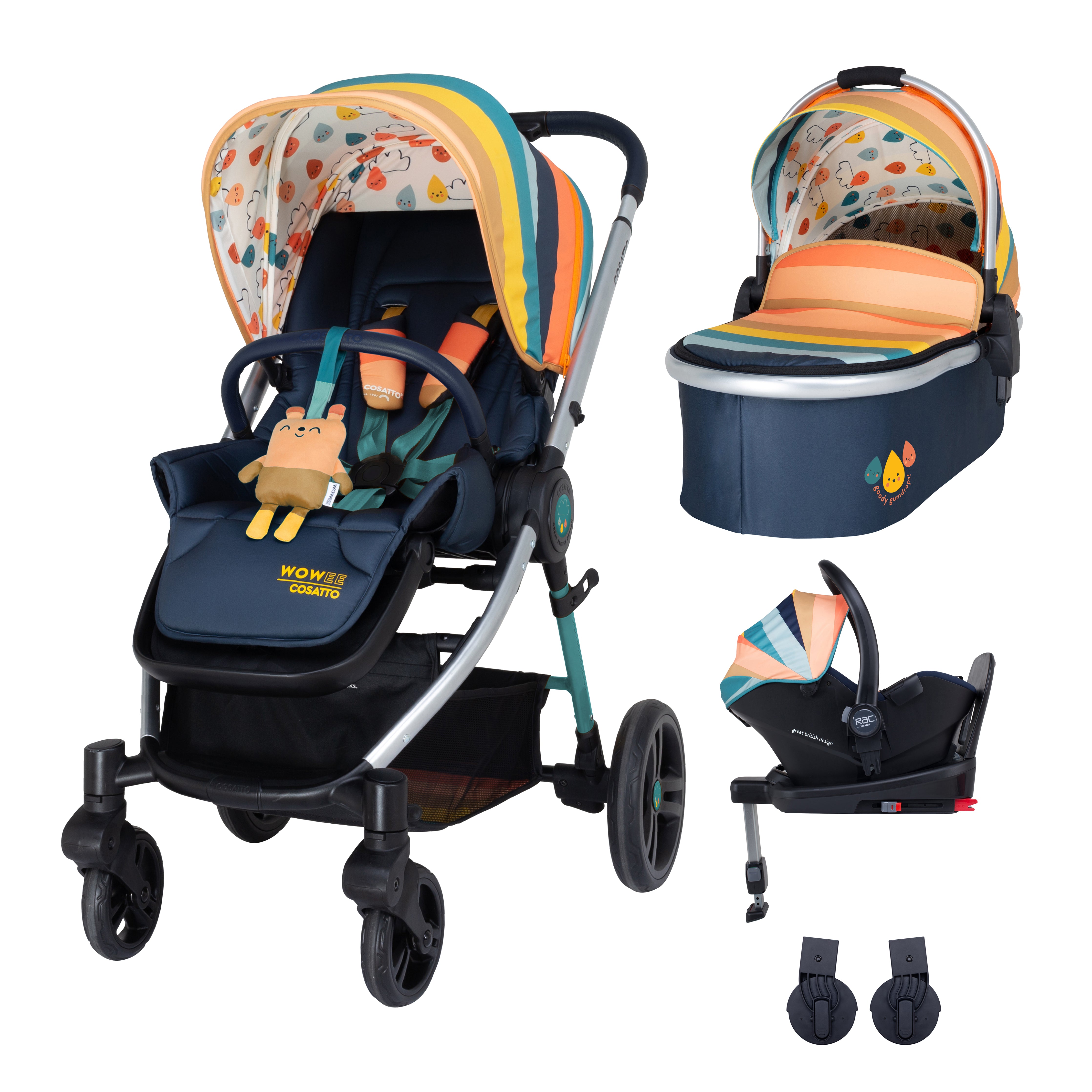 Wowee Car Seat and i-size Base Bundle Goody Gumdrops
