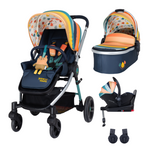 Wowee Car Seat and i-size Base Bundle Goody Gumdrops - Bundle - Cosatto Store
