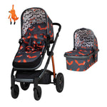 Wow 2 Pram and Pushchair Charcoal Mister Fox - Pram and Pushchair - Cosatto Store