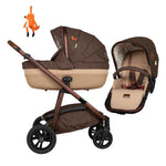 Ex Display Wow Continental Pram and Pushchair Bundle Foxford Hall - Pram and Pushchair - Cosatto Store