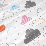 Duvet Cover Set for Cotbed Fairy Clouds - Duvet Cover - Cosatto Store