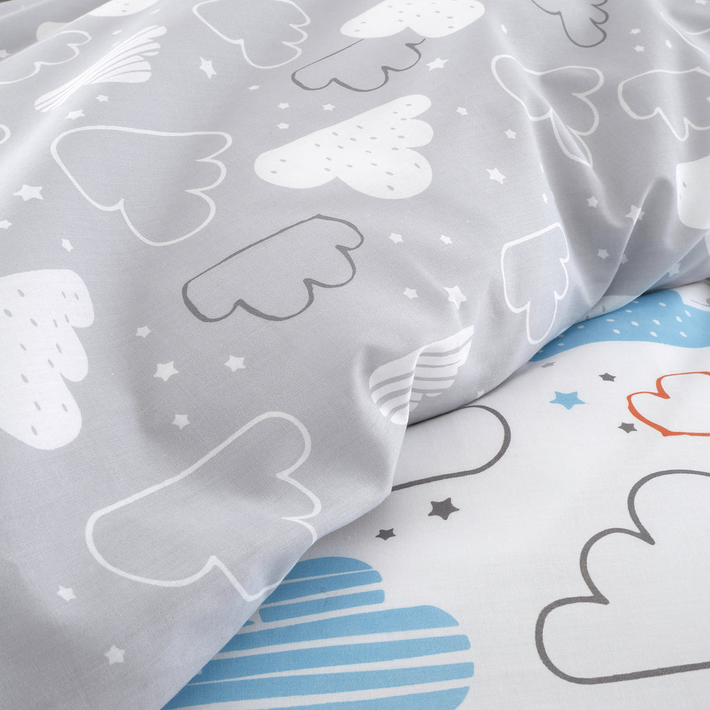 Duvet Cover Set for Cotbed Fairy Clouds Cosatto Store